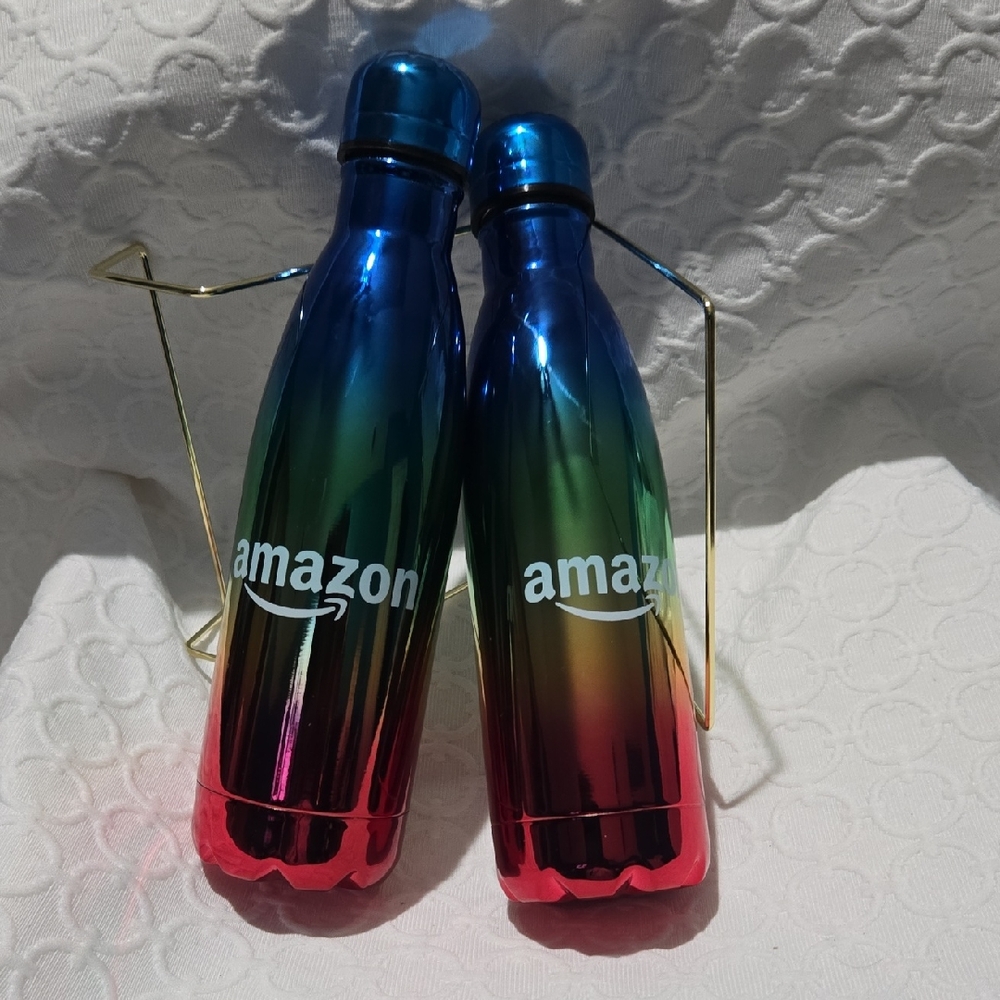 Amazon Gradient Stainless Steel Water Bottle Set